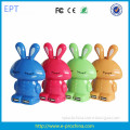 with Keychain and Indicator Portable 4400mAh Cartoon Cute Power Bank
